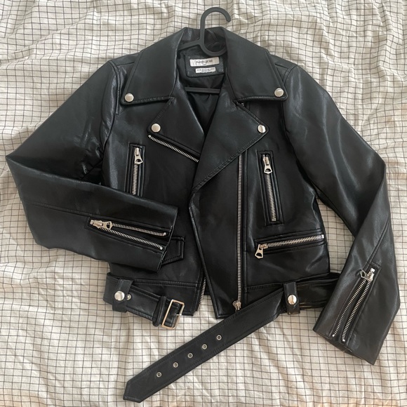 Motorcycle PU “Leather” Jacket - Picture 1 of 4